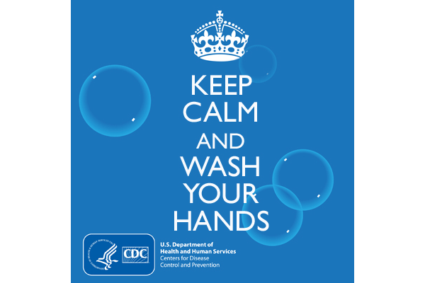 Keep calm and wash hands